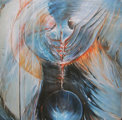 Der Engel meiner Mutter, 1995, 80x100cm, Öl auf Leinwand