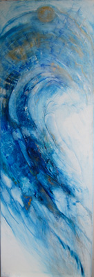 Flügel 3, 2003, Öl auf Leinwand